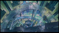 Capture d'écran du film Ghost in the Shell